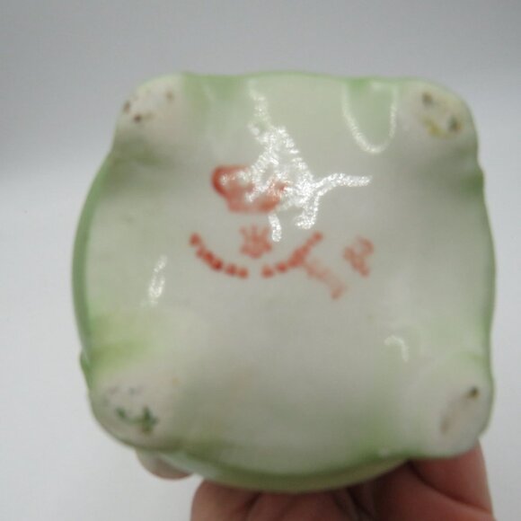 Vienna Austria Ewre Vintage Ceramic 5" Pitcher Pear Design Ornate Handle - Picture 9 of 11